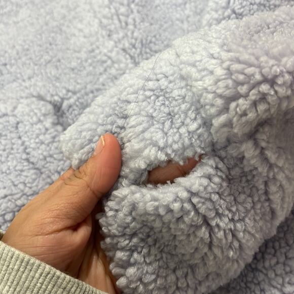 Lululemon Scuba Oversized Fleece Funnel Neck XS/S Winter Cozy Purple Athleisure - Picture 6 of 12